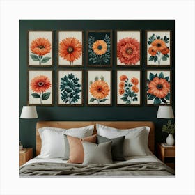 Gerbera Daisies Canvas Print