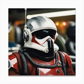 Star Wars Trooper Canvas Print