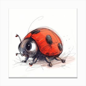 Ladybug Canvas Print