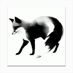 Fox Painting 2 Canvas Print