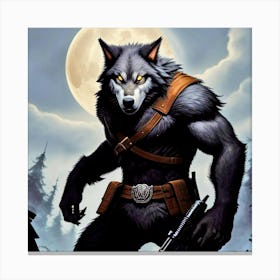 Werewolf 8 Canvas Print
