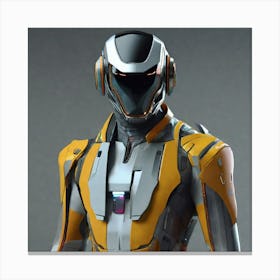 Futuristic Suit 10 Canvas Print