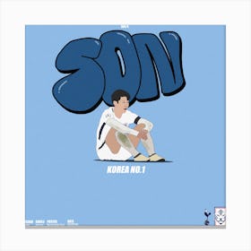 Son HeungMin Canvas Print