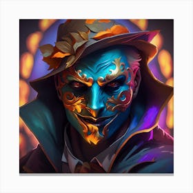 Masquerade Canvas Print