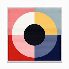 Squares' Hymn, Circles' Ode Canvas Print