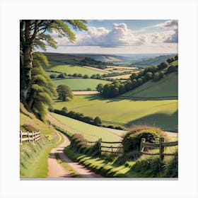 Country Road 39 Canvas Print