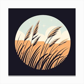 Reeds Canvas Print