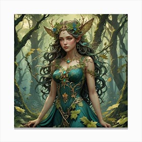 Elven Beauty 2 Canvas Print