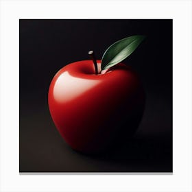 Red Apple 4 Canvas Print