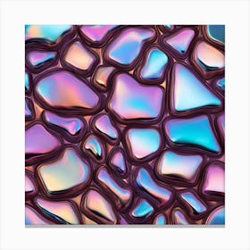 3d Seamless Pattern Canvas Print