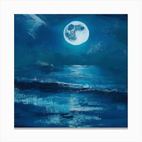 Fleeting Moonlight Canvas Print