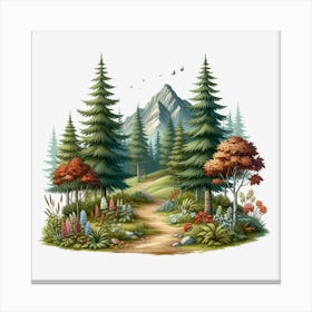 Forest Path 7 Canvas Print