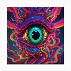 Eye Of The Tiger Canvas Print