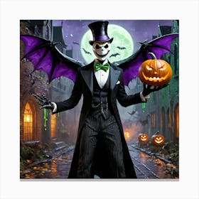 Nightmare Before Halloween 5 Canvas Print