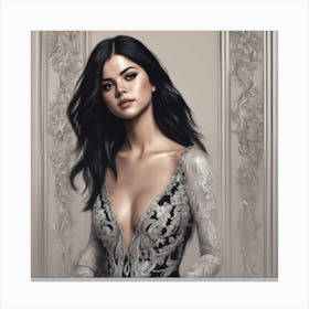 Selena Gomez 1 Canvas Print