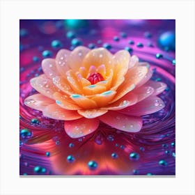 Lotus Flower 2 Canvas Print