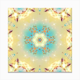 Psychedelic Fractal Canvas Print