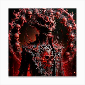 Demons Of Hell 1 Canvas Print