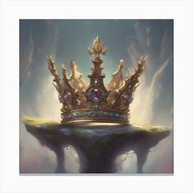 The crown of the God Canvas Print