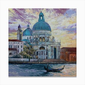 Venedig �lmalerei Canvas Print