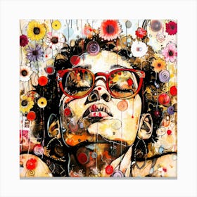 Minding My Own Business - Meditating Canvas Print