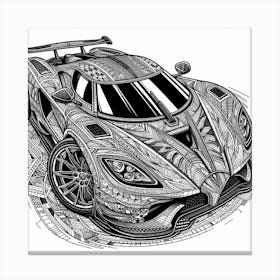 Koenigsegg K1 Canvas Print