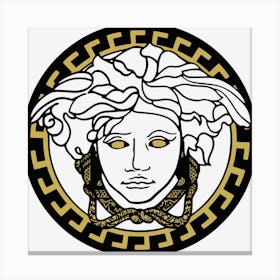 Medusa Mythology Canvas Print