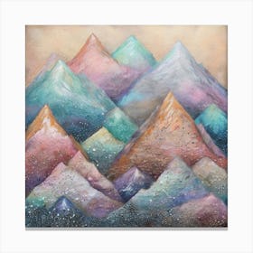 Mountain Peaks 3 Canvas Print