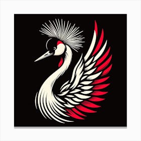 Korean Crane Canvas Print