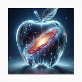Apple Galaxy Canvas Print