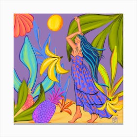 Tropicana Dance Canvas Print