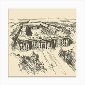 Palace Of Person Canvas Print