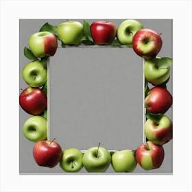 Apple Frame 4 Canvas Print