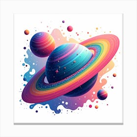 Saturn Canvas Print