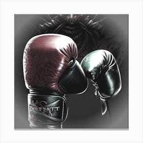 Boxing Gloves Canvas Print