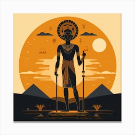 Egyptian God 2 Canvas Print