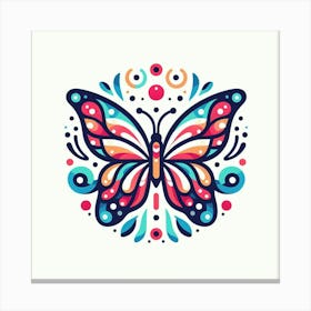 Butterfly Pattern 1 Canvas Print