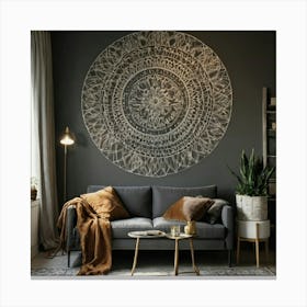 Mandala Wall Art 1 Canvas Print