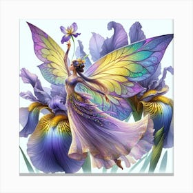 Iris fairy 2 Canvas Print