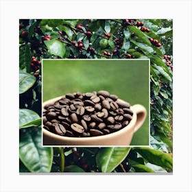 Coffee Beans 9 Canvas Print