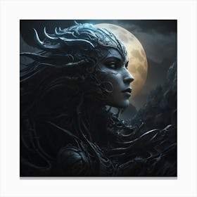 Ethereal Woman Canvas Print