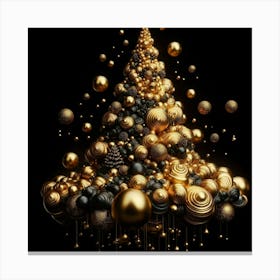 Christmas Tree 48 Canvas Print