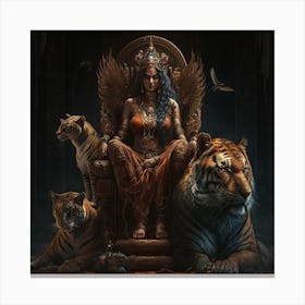 Protectors of the forest 4 Canvas Print