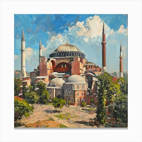 St Sophia'S Church Canvas Print