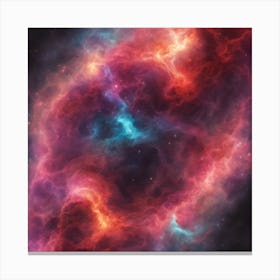 153535 Glowing Nebula Of Vibrant Gas And Dust, Celestial, Xl 1024 V1 0 Canvas Print