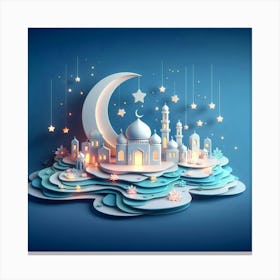 Ramadan Kareem Mubarak Lanterns 11 Canvas Print