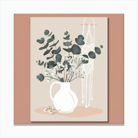 Eucalyptus Print Canvas Print