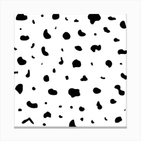 Dalmatian Spot Print Canvas Print