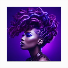 MO PURPLE Canvas Print