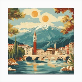 Italy Art 1 Canvas Print